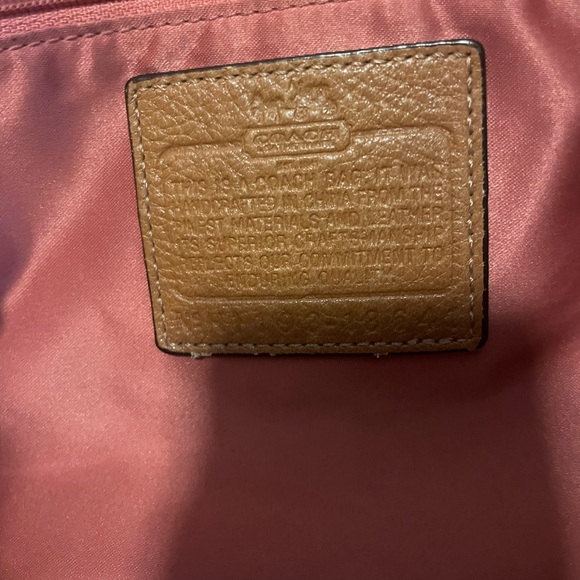 Beige Coach Shoulder Bag - Picture 3 of 6